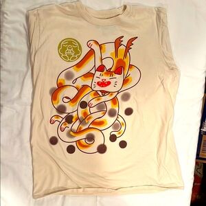 Black Matter Cream T-Shirt